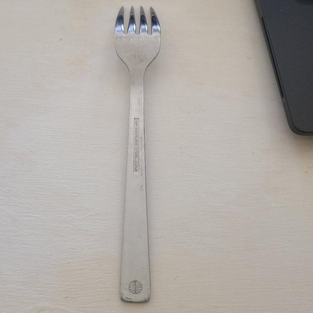 Pan Am American Airlines Vintage 1970's Salad Fork